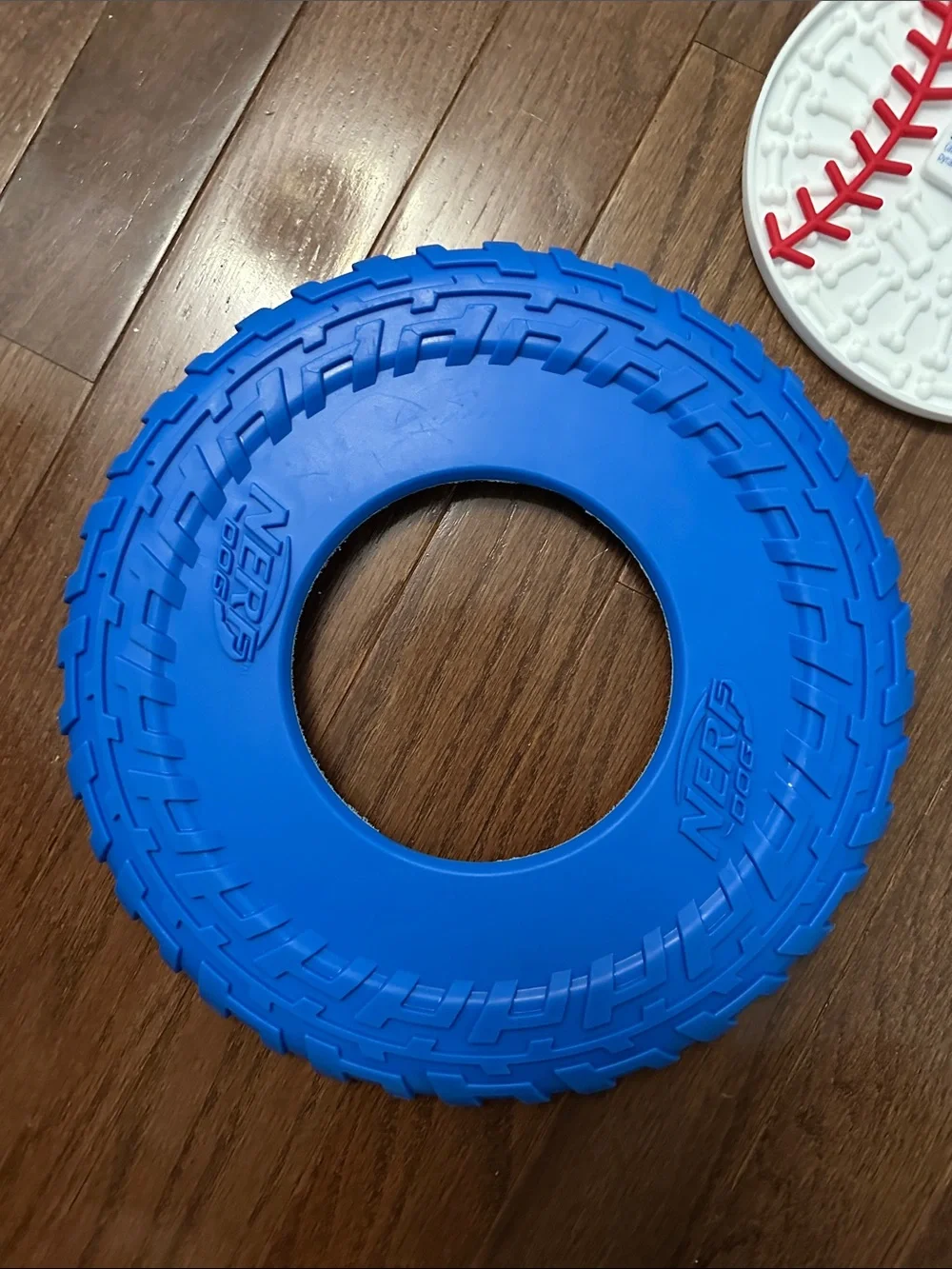 Pet toy bundle- Nerf Bright Blue Tire Ring Dog Toy